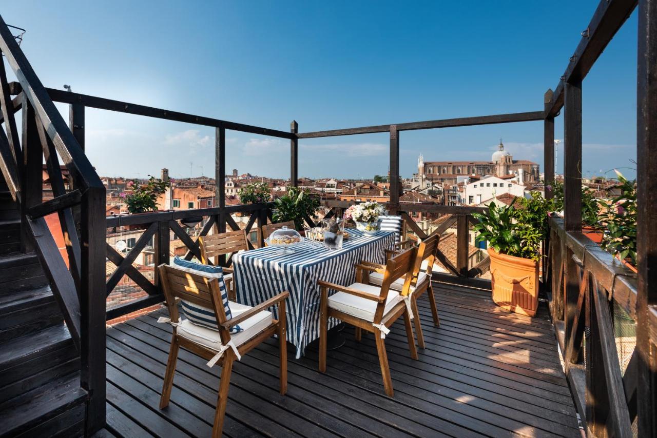 Penthouse With Rooftop Terrace And 360 Views Of Venice - Venice5Th Kültér fotó